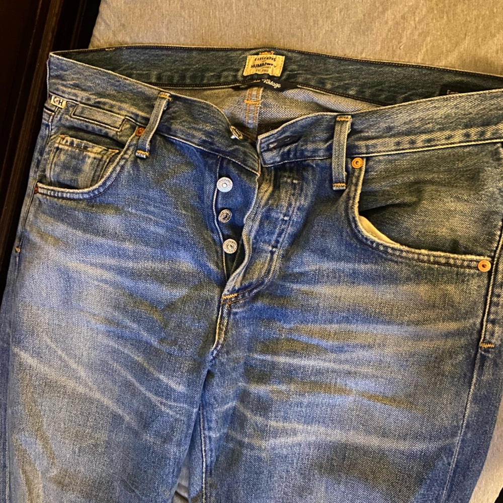 Citizens Of Humanity Relaxed Indigo Jeans